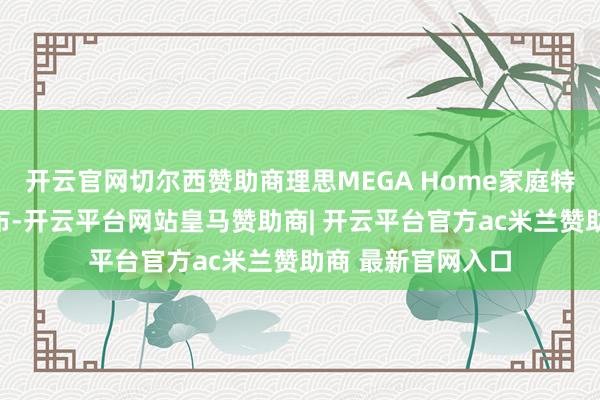 开云官网切尔西赞助商理思MEGA Home家庭特地版售价尚未公布-开云平台网站皇马赞助商| 开云平台官方ac米兰赞助商 最新官网入口