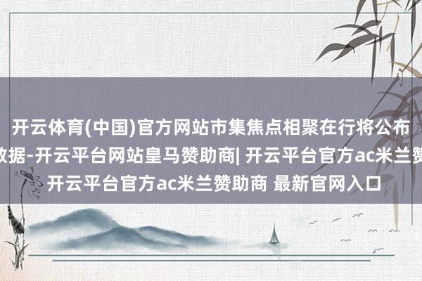 开云体育(中国)官方网站市集焦点相聚在行将公布的好意思国宏不雅数据-开云平台网站皇马赞助商| 开云平台官方ac米兰赞助商 最新官网入口